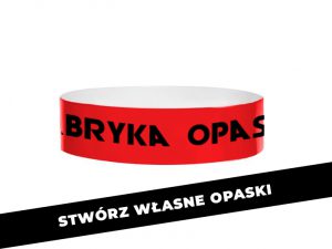 Opaska winylowa 19mm z nadrukiem